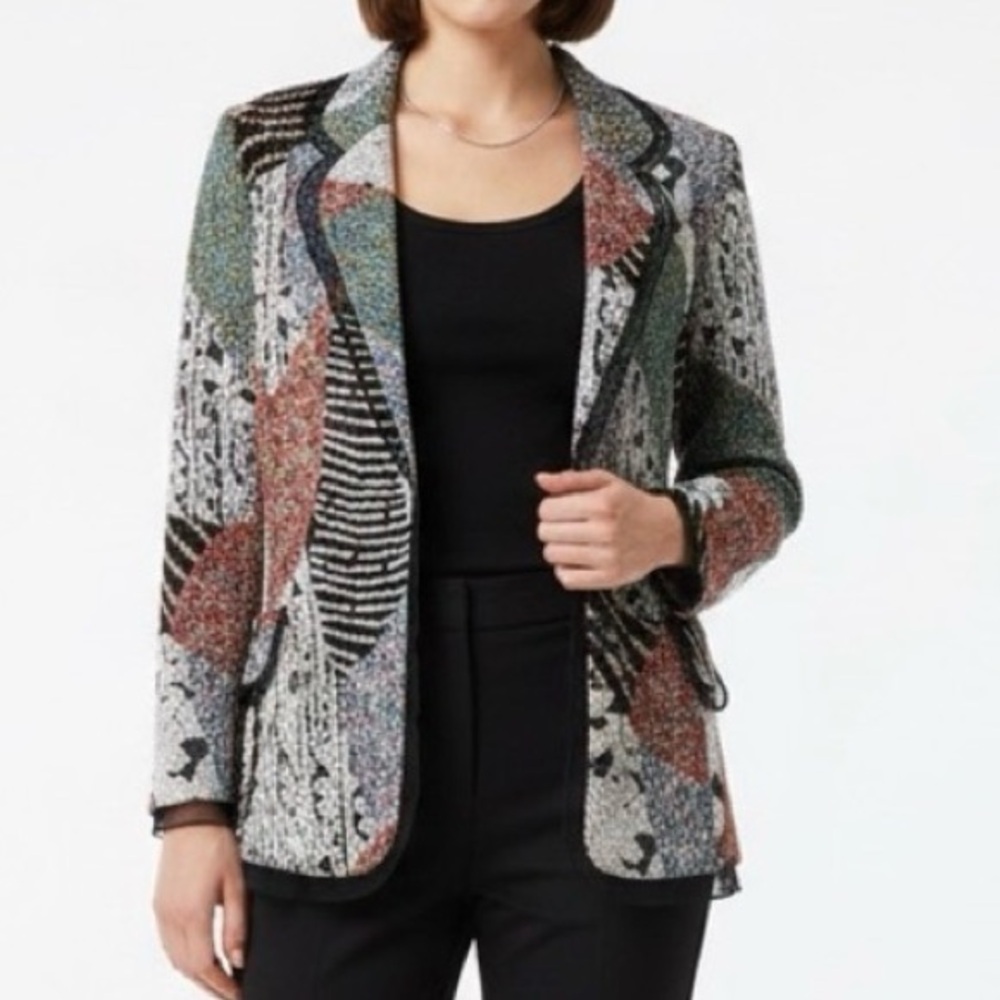 NWOT IC Connie K Blazer with Black Dress
